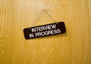 Job Interview in Progress