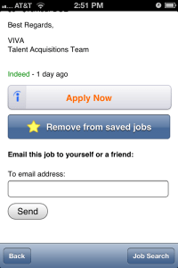 Apply Now - Remove From Saved Jobs