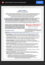 resume to referral