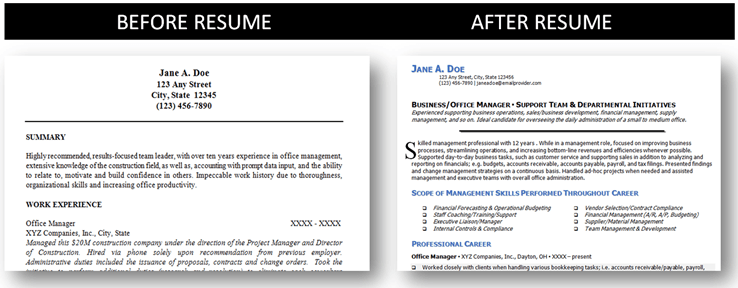 Before & After Examples to Check Out