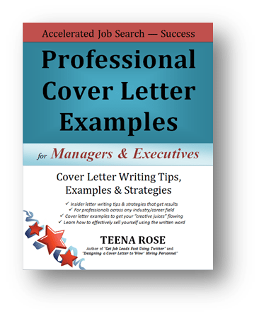 [Download] Professional Cover Letter Examples for Managers & Executives