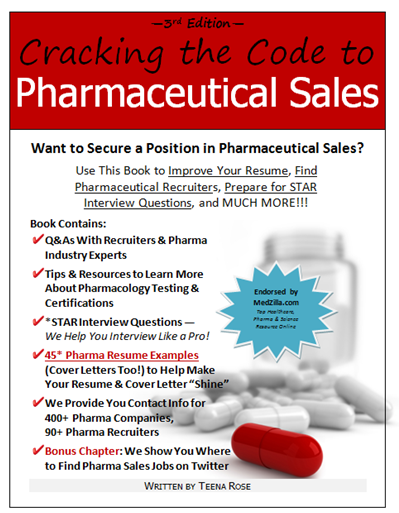 Book To Help You Get A Job In Pharmaceutical Sales