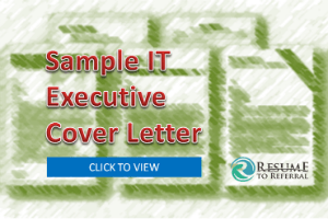 Sample Cover Letter for Technology Executive